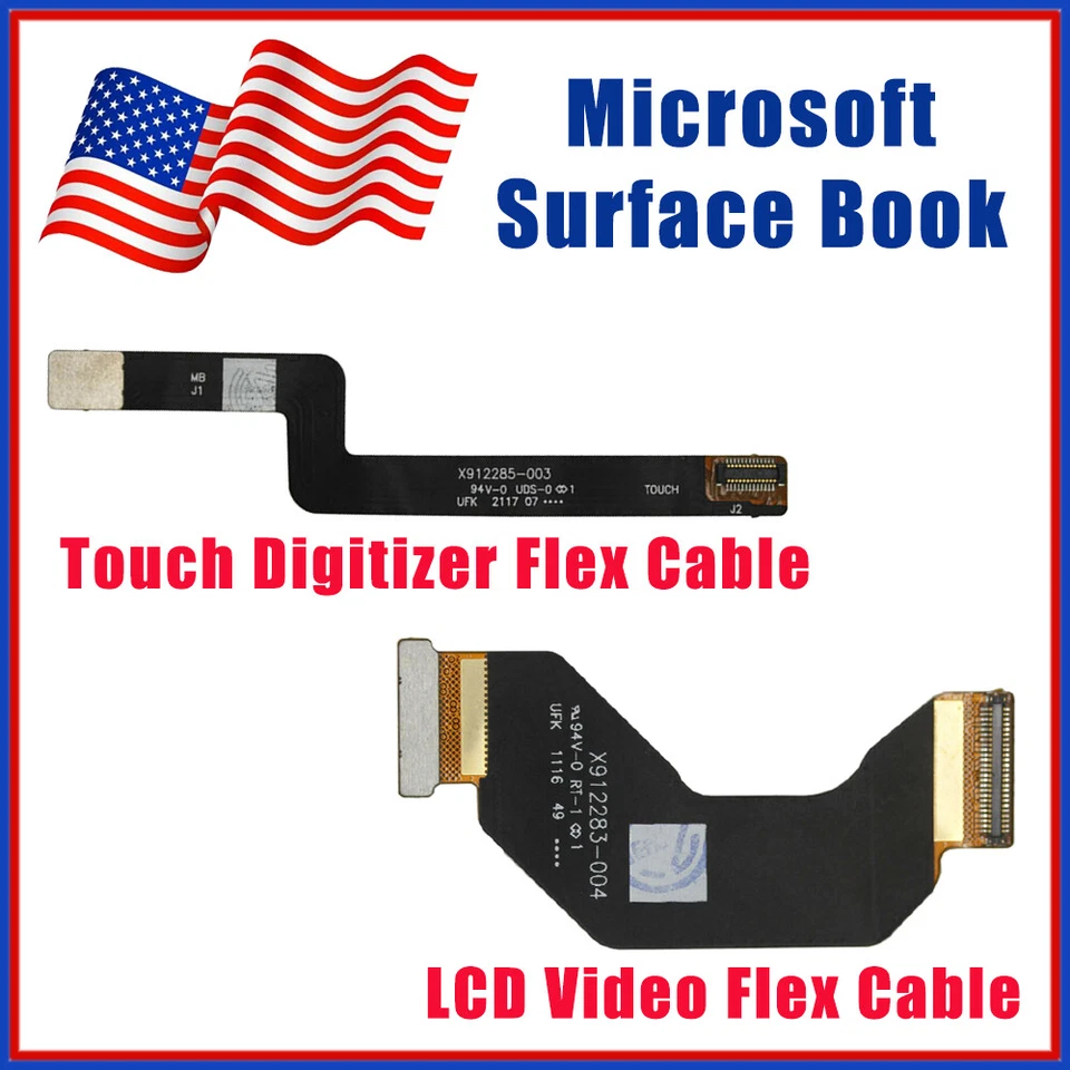 Cinta de cable flexible digitalizador LCD/táctil OEM para Microsoft Surface Book 1703 1704 Foto 1 de 1