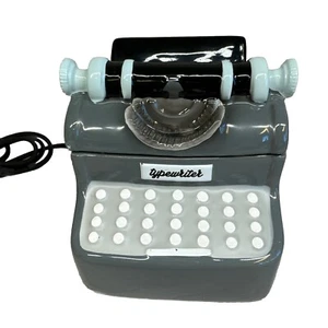SCENTSY Wax Warmer QWERTY TYPEWRITER Office Desk 2016 Limited Ed. Retired NEW - Picture 1 of 15