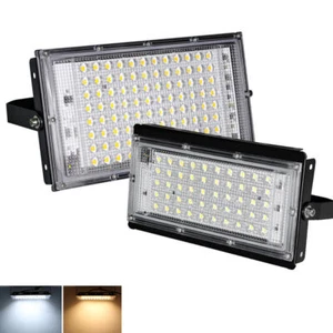 50/100Watt 50LED/96LED Fluter Modul Flutlicht IP65 Außen Garten Fassadenstrahler - Bild 1 von 25