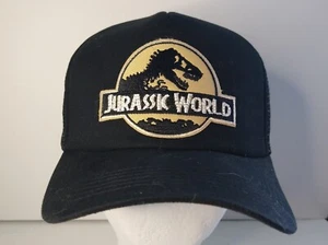 Jurassic Park Movie Embroidered Desert Camo/Black Patch on BlackHat - Picture 1 of 2