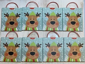 Christmas Holiday Party Moose Pull Out Gift Card Holders (x8) - Picture 1 of 2