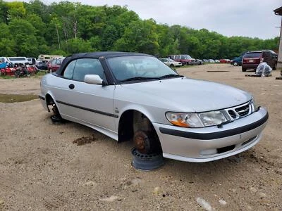 Regulador de ventana delantero derecho SAAB 9-3 1999-2003 con motor convertible Foto 1 de 2