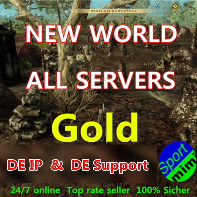 New World Gold Coins - Alle EU Server DE IP Blitzlieferung Sicher Günstig Taler
