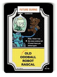 2003 Fox The Simpsons Trading Card Character Future Burns #28 R - Picture 1 of 4