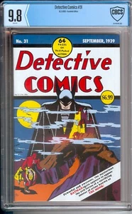 DETECTIVE COMICS FACSIMILE EDITION  #31. CBCS  9.8. "CLASSIC BATMAN COVER" - Picture 1 of 2