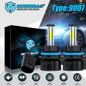 360° LED Headlight Bulbs High/Low Kits for Ford F-150 1992-2003 F-250 1992-1999 - Picture 1 of 12