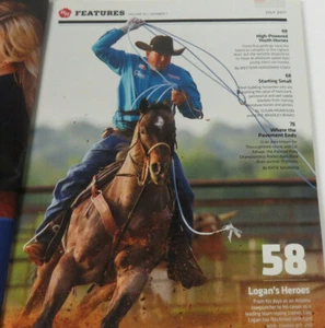 JULY, 2017 EDITION WESTERN HORSEMAN Magazine Young Trainers w/ Small Horses NEW - Picture 1 of 7