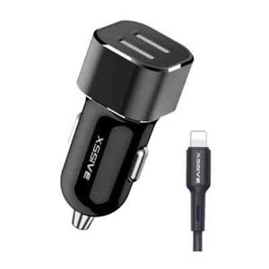 chargeur allume cigare 2 usb 5v 2.4a smartphone - Photo 1 sur 1