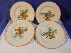 SET OF 4 MACY'S ROYAL GALLERY QUEENSBERRY SALAD PLATES - MINT IN BOX - Picture 1 of 8
