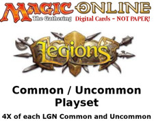 MTGO Magic Online LGN Legions Playset 400 Cards 4x Common/Uncommon