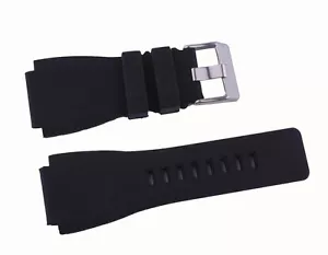 Neu Qualität weiches Silikon Gummi Taucheruhr Armband für Bell & Ross BR-01 - Bild 1 von 5