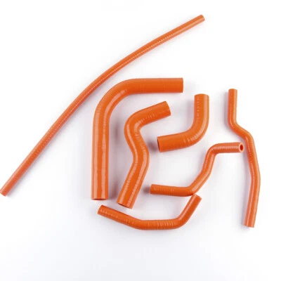 For Suzuki Samurai 1986-1995 Orange Coolant Pipe Silicone Radiator Hoses 100%New Foto 1 de 4