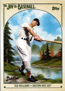 2023 Topps x Bob Ross: The Joy of Baseball #12 Ted Williams - Bild 1 von 2