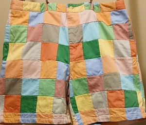 Vineyard Vines Herren Größe 40 Schrittlänge 8" Patchwork Farbblock Shorts Hose - Bild 1 von 5