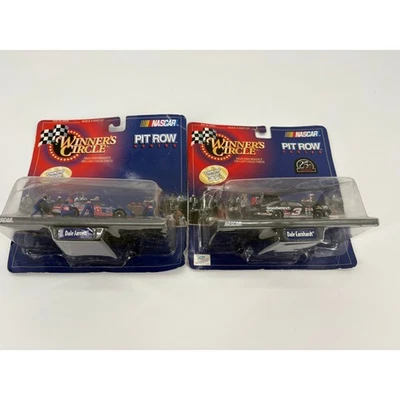 Dale Jarrett Dale Earnhardt NASCAR Winner's Circle Pit Row Diecast Car 2 Pack - Image 1 of 4