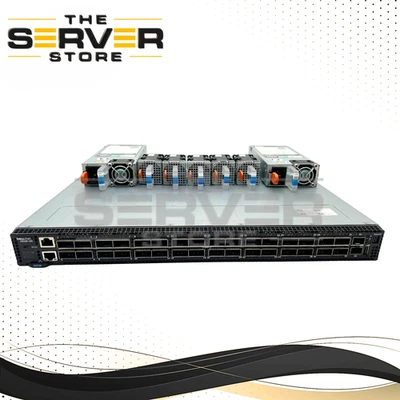 Dell EMC 32 Port 100Gb QSFP28 2x 10Gb SFP+ Network Switch Z9100-ON - Image 1 of 4