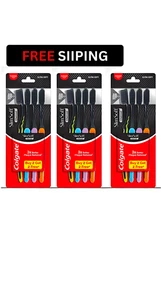 Colgate Charcoal Gentle Deep Cleaning Toothbrush  Slim Soft  FREE SHIPING - Picture 1 of 2