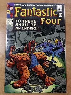 Fantastic Four #43 6.5 FN+  (Marvel 1965) JACK KIRBY STAN LEE - Image 1 of 4