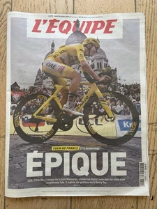 Journal L’Equipe N°25913 Du 28/07/2025 Épique Tour De France Cyclisme F1 Foot OM - Picture 1 of 8