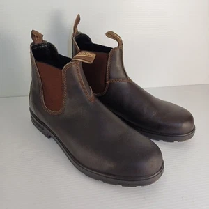 Blundstone - 500 Men's Originals Chelsea Boots - Stout Brown size US14 AU13 - Picture 1 of 8