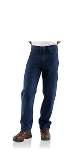CARHARTT FR Relaxed Fit Jeans 32x30 Flame Resistant Denim Straight Leg Ì -C83/84 - Picture 1 of 8