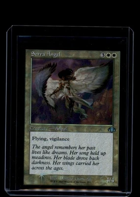 Magic The Gathering Ангел Серра (ретро Рама) No271 Необычная Фольга Доминария Ремастеринг - Изображение 1 из 2
