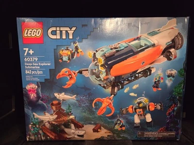 LEGO 60379 - CITY Deep-Sea Explorer Submarine - New! Opened Box - Image 1 of 3