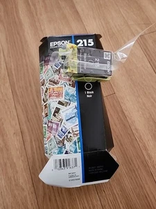 1 Epson 215-I INITIAL Black Ink Cartridge T215 WorkForce WF100 04/2027 Sealed - Picture 1 of 8