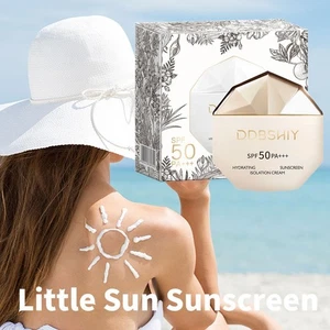 Crema Solare 50ml Piccola SPF50+Viso Protezione UV Idratante Rinfrescante X3U0 - Foto 1 di 11