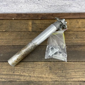 Vintage Campagnolo 27.2 Seatpost Patented Italy Road Bike Extra Hardware 310g - Picture 1 of 16
