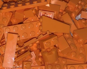 LEGO 100+ piezas naranjas a granel - Imagen 1 de 2