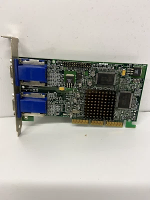 MATROX G45+MDHA16D GRAPHICS CARD AGP 16MB DDR 971-0302 - Image 1 of 4