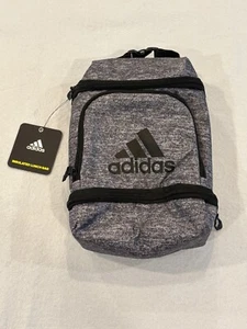 Adidas Excel Borsa Pranzo Isolata Maglia Onice Grigio/Nero Nuova con etichette - Foto 1 di 3