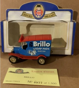 Ltd Ed Oxford Druckguss CS023 Brillo #0977/1500 verpackt - Bild 1 von 8