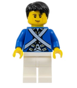 LEGO Pirates Minifigure Bluecoat Soldier 6 pi174 40158 - Picture 1 of 1