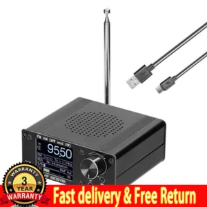 ATS-80 FM AM Radio Frequency&Amplitude Modulation Radio Receiver Color Screen - Afbeelding 1 van 6