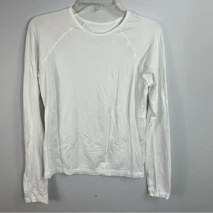 Athleta Girl Size 16 Power Up Seamless Top White U6 - Picture 1 of 7