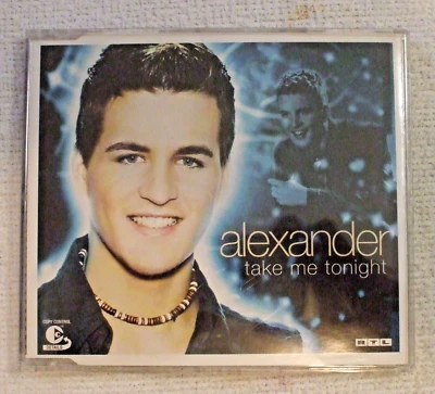 CD - Alexander Klaws - Take Me Tonight - 2003💥Erovision Song Contest Gewinner💥 - Bild 1 von 3