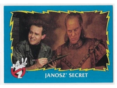 1989 Topps Columbia Pict. Ghostbusters #11 Janosz' Secret 👻 Movie Trading Card  - Image 1 of 2