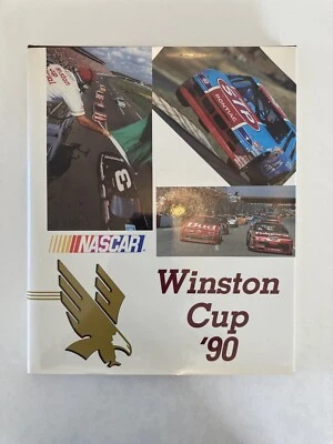 NASCAR Winston Cup '90 Yearbook Dale Earnhardt 1990 Hardcover w/ Dust Jacket - Image 1 of 4