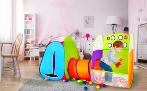 Alvantor Pop Up Kids Tent Toys Kids Play Tent Children Playhouse Tunnel Ball Pit - Picture 1 of 9
