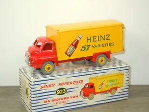Big Bedford Van Heinz Bottle - Dinky SuperToys 923 England in Box *67889 - Imagen 1 de 15
