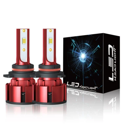 2 piezas For Ford Edge 2011-2014 LED faro luz alta/baja bombilla súper brillante - Image 1 of 4