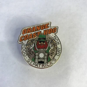 Harley Davidson HOG Orange Coast St. Patrick's Day Run 2000 Pin RAR - Bild 1 von 11