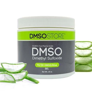 DMSO 70/30 Gel 1 lb. w/Aloe Vera Super Biologic 99.995% Low odor Pharma Grade - Picture 1 of 6