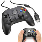 New Xbox S-type Controller For Microsoft Xbox Original Wired Black