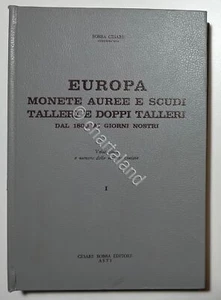 C. Bobba - Europa: Monete auree e scudi - Talleri e doppi talleri - ed. 1968 - Picture 1 of 3
