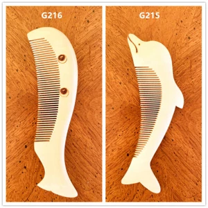 Handmade Natural Wooden Hair Comb Daily use Comb Fine Tooth Comb - Picture 1 of 9
