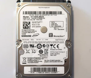 Samsung ST1000LM024 HN-M101MBB/D2 2BA30002 (S31) F5813-G941 2.5" 1TB 05/2014 - Picture 1 of 1