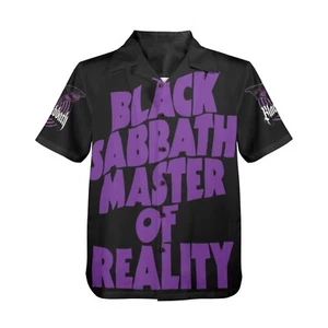 Hawaiian Button Shirt.  Black Sabbath - Picture 1 of 5